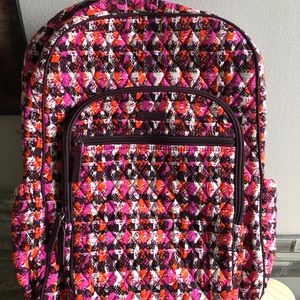 Vera Bradley Houndstooth tweed backpack